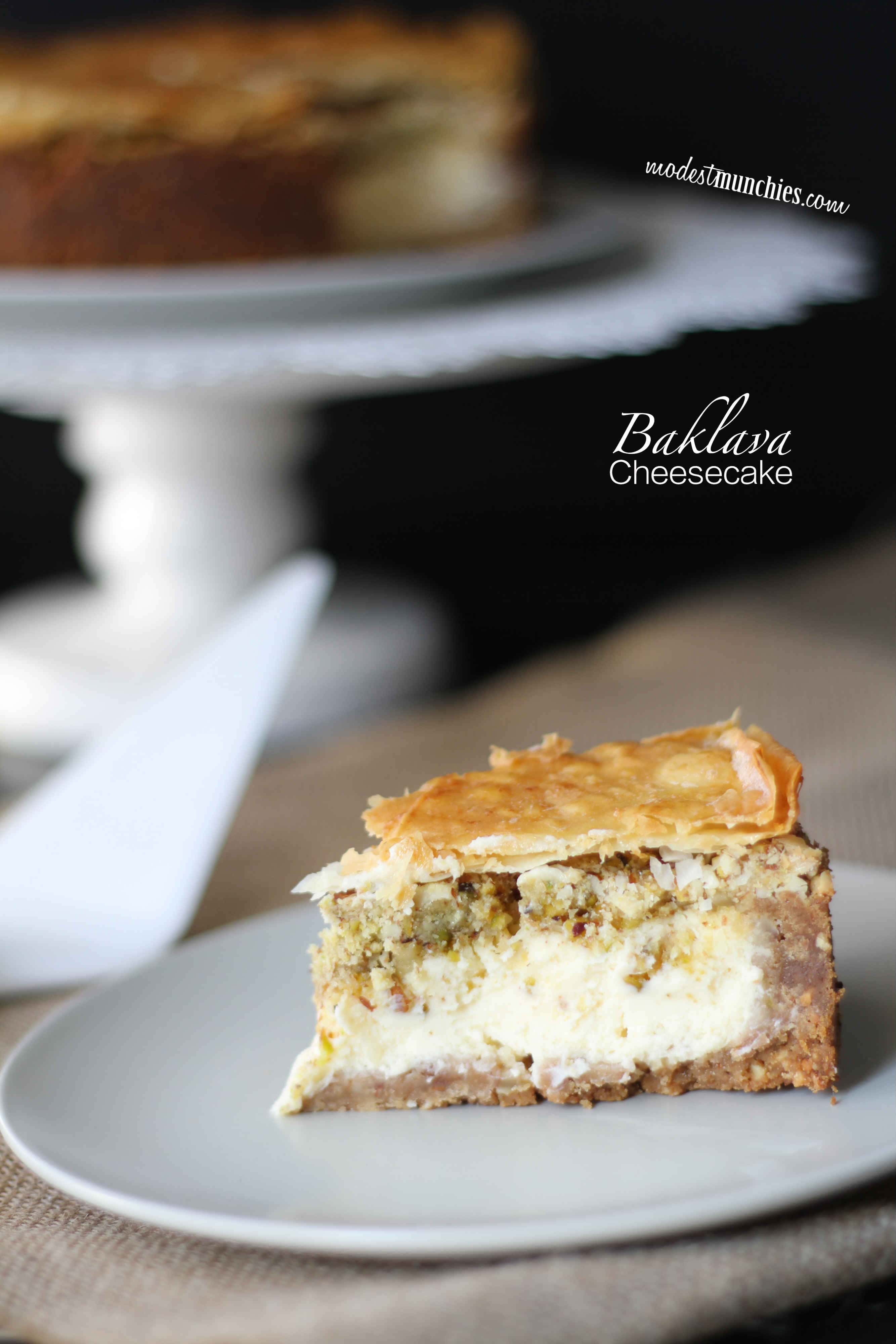 baklava cheesecake