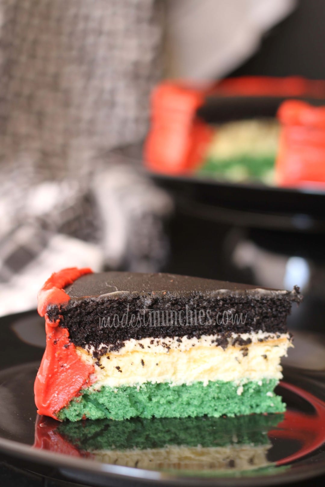 Palestinian flag cake (Large)