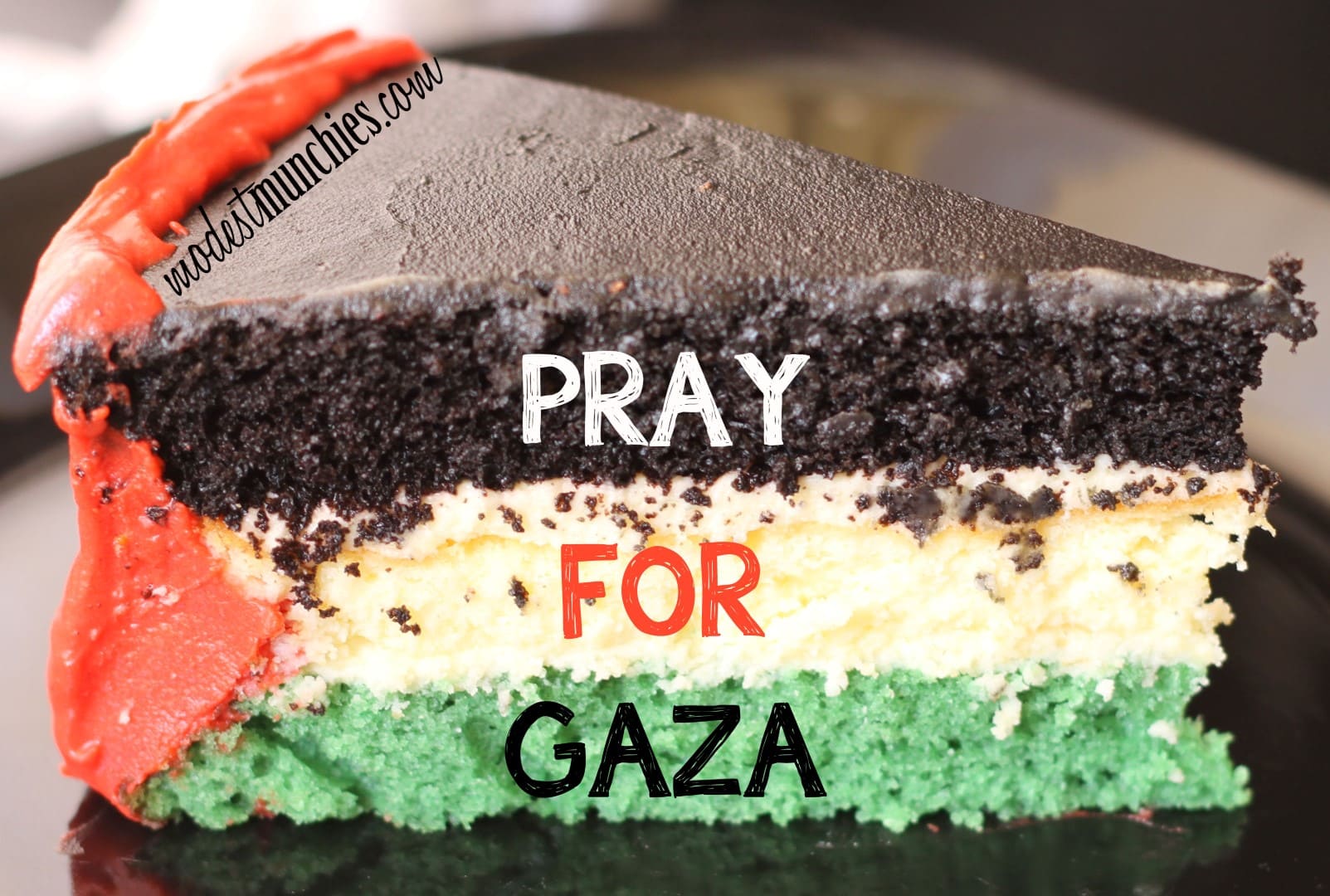Pray for Gaza Cake (Large)