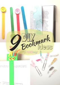 9 DIY Bookmark Ideas