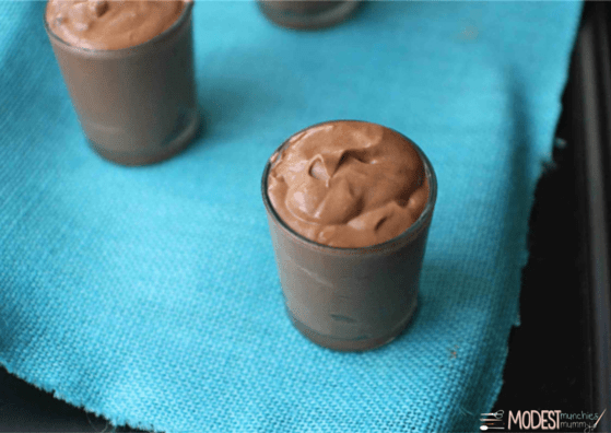 Easy 2 ingredient Nutella Mousse