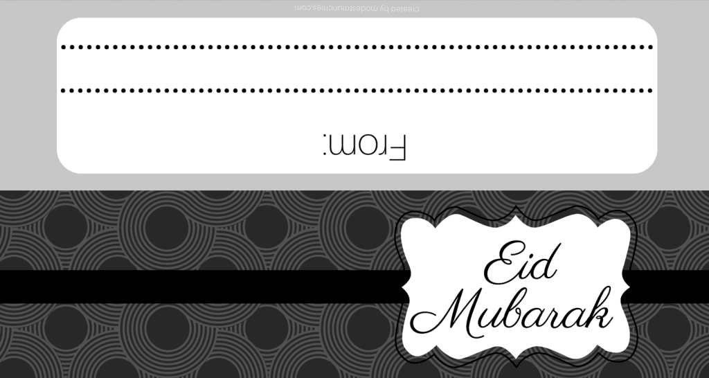 Chocolate bark and Eid Mubarak Labels - Modest Munchies