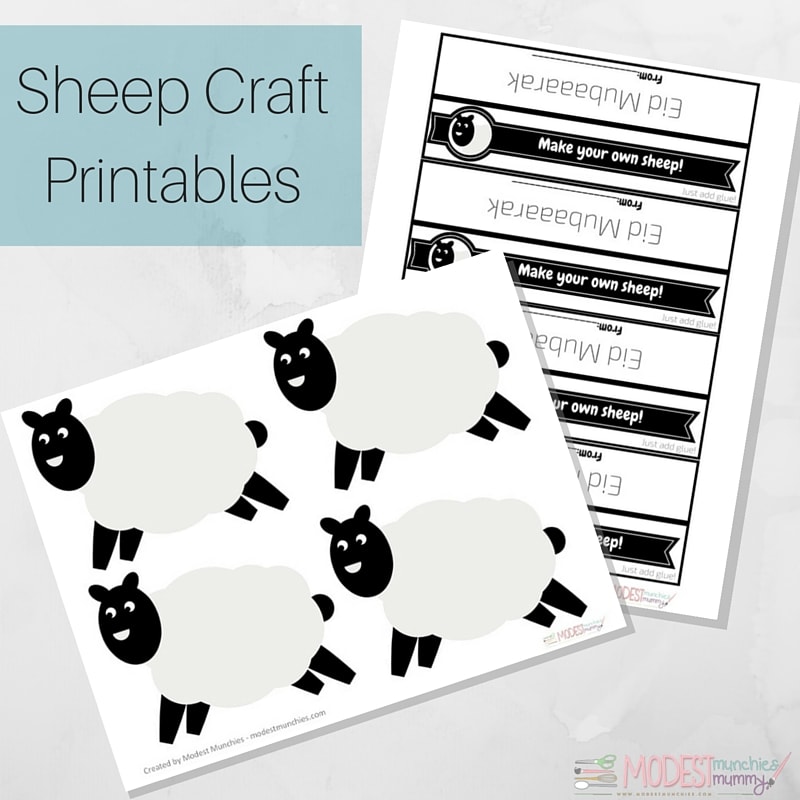 Sheep Craft Printables