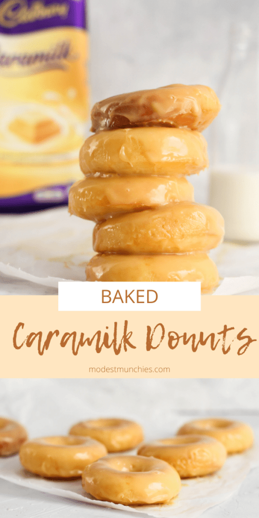 Caramilk Donuts pinterest image