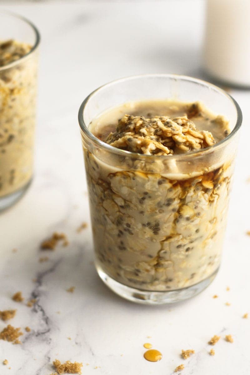 Overnight Oats Jars with Lid and Spoon 10 Oz 300ml Oatmeal